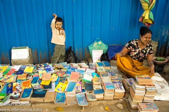 Yangon, Burma, Myanmar. Streets.