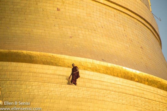 Yangon, Burma, Myanmar. Schwedagon Pagoda.