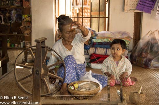 Bagan, Burma, Myanmar. Phwar Saw Rural Village.