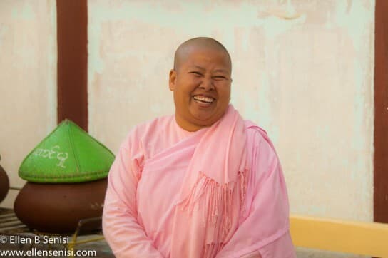 Mandalay, Burma, Myanmar. Zeyar Theingi Nunnery.