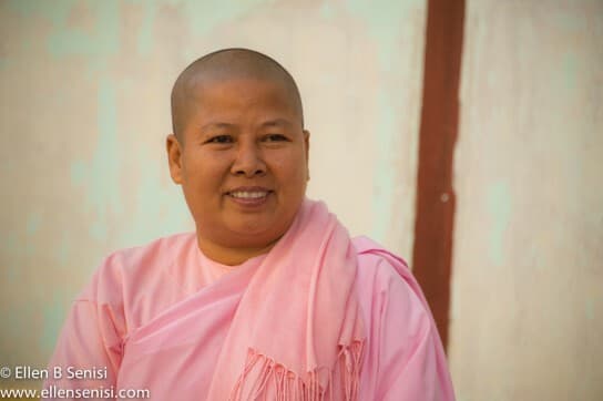 Mandalay, Burma, Myanmar. Zeyar Theingi Nunnery.