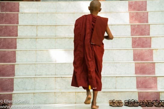 Mandalay, Burma, Myanmar. Mya Set Kyar Nunnery.