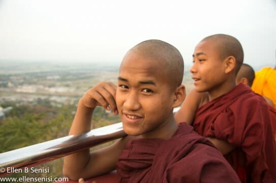 Mandalay, Burma, Myanmar. Mandalay Hill