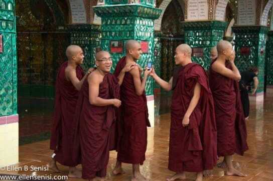 Mandalay, Burma, Myanmar. Mandalay Hill