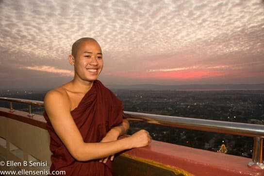 Mandalay, Burma, Myanmar. Mandalay Hill